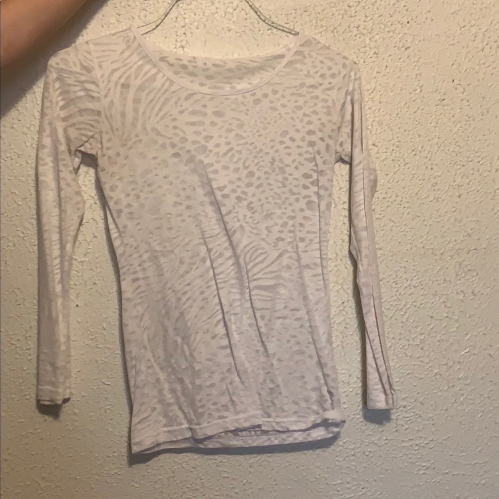 Leopard/zebra printed shirt